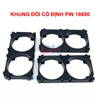 Khung cố định pin 18650 / 21700 / 26650 / 32140 / 33140. Nhựa ABS chất lượng cao